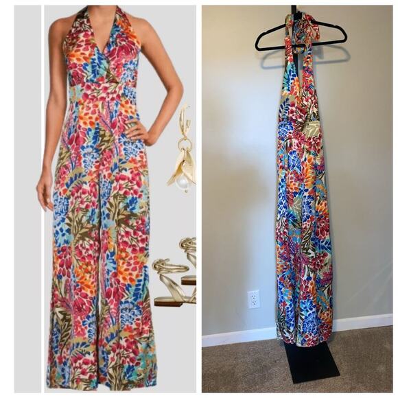 Sugarlips Pants - Floral Jumpsuit by Sugarlips